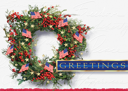Flag Christmas Cards